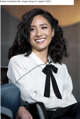 Actress Constance Wu. Image Group LA. August 7,2017